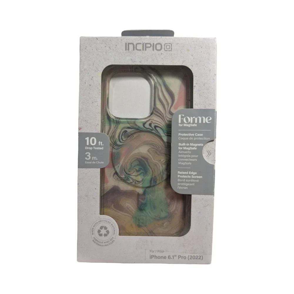 G5-O‎ Incipio - Forme Protective MagSafe Case for iPhone 14 Pro Topographic